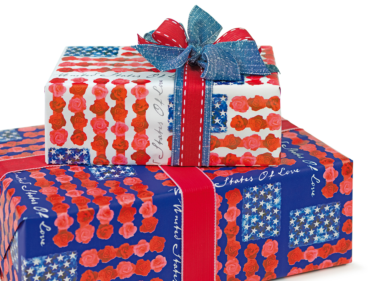 Paquets cadeaux en style U.K. et U.S.A. - Nastri Brizzolari